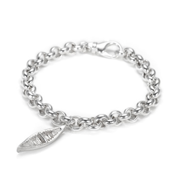 Charm Bracelet with Canoe